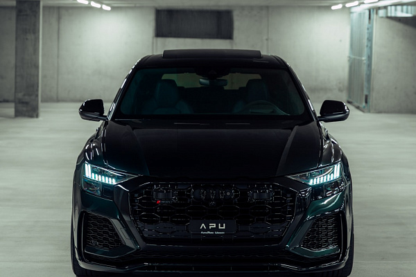 Фото дисков Brixton Forged VL4 Сатиновый темный лак на Audi Q8