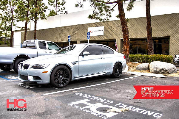 Фото дисков HRE FF01 Черный сатин на BMW 3/M3 (E90)