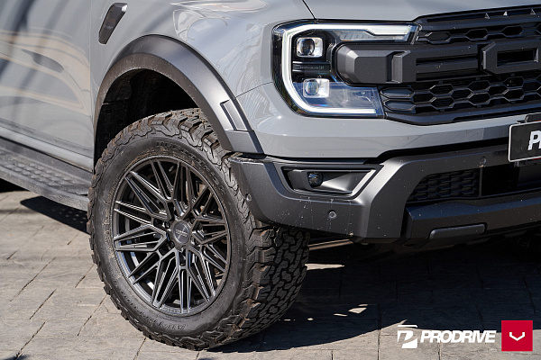 Фото дисков Vossen HF6-5 Сатиновый графит на Ford Ranger T6.2
