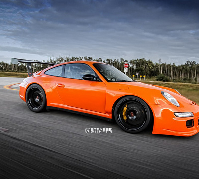 Фото дисков Strasse Wheels R10 Performance на Porsche 911 VI
