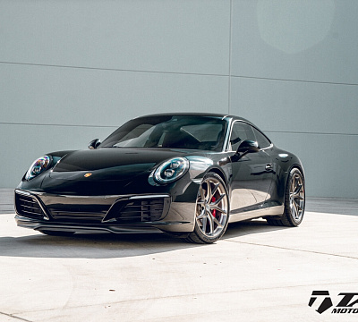 Фото дисков HRE P101 на Porsche 911 VII