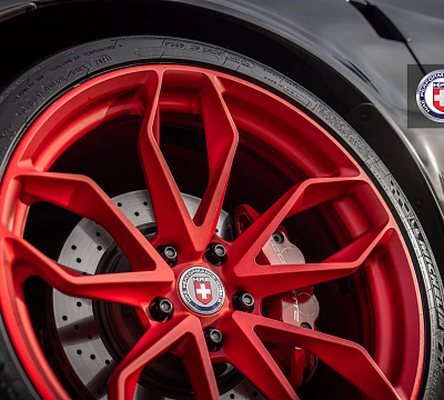 Фото дисков HRE P201 на Chevrolet Corvette C6