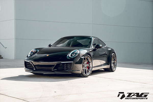 Фото дисков HRE P101 Глянцевый тонированный лак на Porsche 911 VII