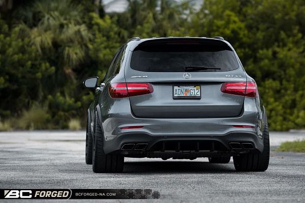 Фото дисков BC Forged EH173 Черный матовый на Mercedes-Benz GLC (X253, C253)