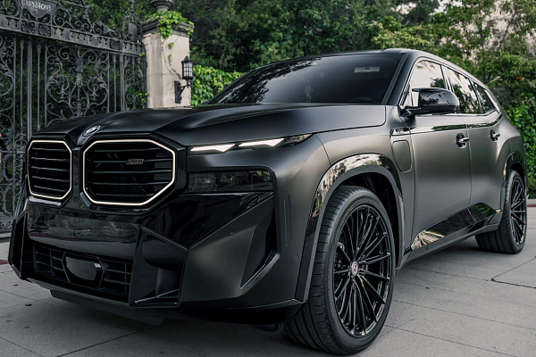 Фото дисков HRE P103SC Черный глянец на BMW XM