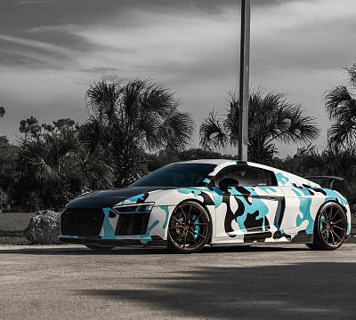 Фото дисков Anrky AN12 на Audi R8 (4S)