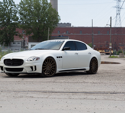 Фото дисков Vossen VFS-2 на Maserati Quattroporte V