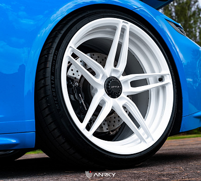 Фото дисков Anrky AN27 на Porsche 911 VIII