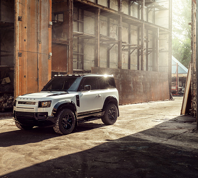 Фото дисков Vossen UV-X на Land Rover Defender II