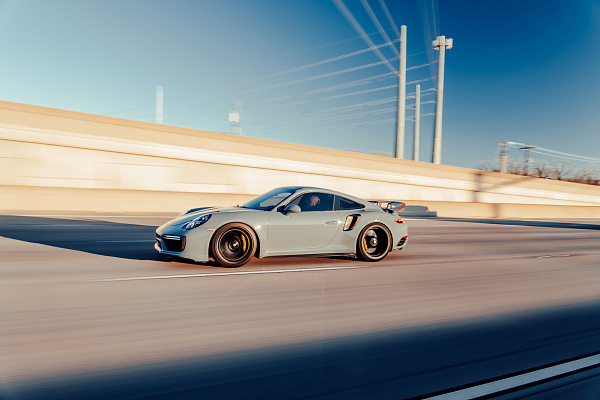 Фото дисков Strasse Wheels SM5RT Deep Concave Duoblock Черный сатин на Porsche 911 VII