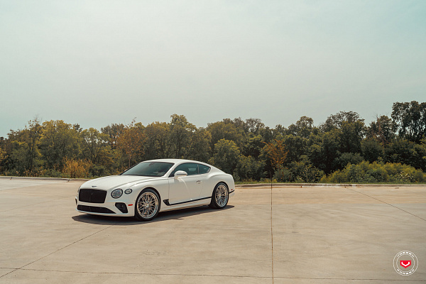 Фото дисков Vossen VPS-4 (3-Piece) Полированный лак на Bentley Continental GT III