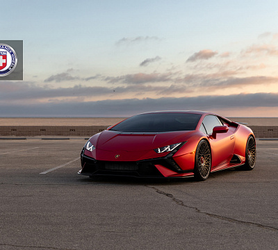 Фото дисков HRE 501M на Lamborghini Huracan