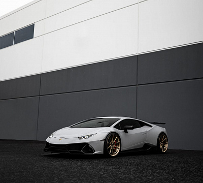 Фото дисков Anrky AN28 на Lamborghini Huracan