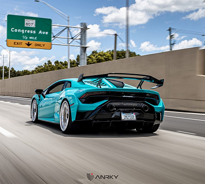 Фото дисков Anrky AN36 на Lamborghini Huracan