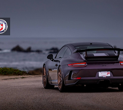 Фото дисков HRE P207 на Porsche 911 VII