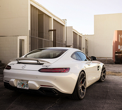 Фото дисков Vossen CG-205 на Mercedes-Benz AMG GT I