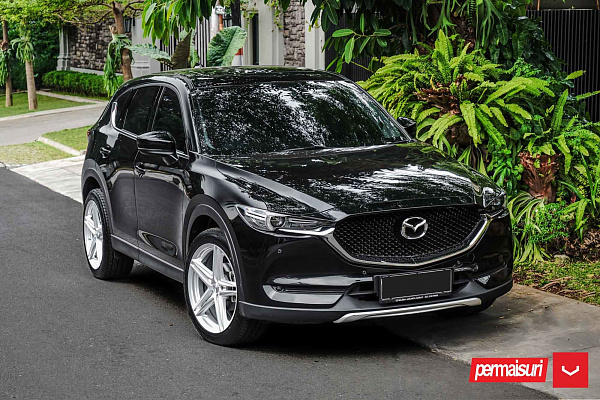 Фото дисков Vossen VFS-5 Серебро на Mazda CX-5 II