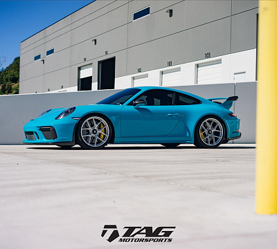 Фото дисков HRE R101 Lightweight на Porsche 911 VII