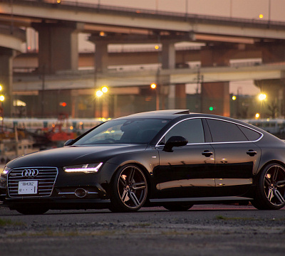Фото дисков Vossen HF-1 на Audi A/RS 7 (4G)