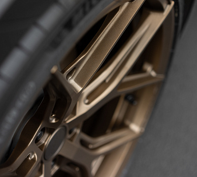 Фото дисков Vossen HF-5 на Porsche Taycan I