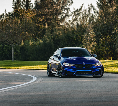 Фото дисков Vossen HF-5 на BMW 4/M4 (F32/F82)