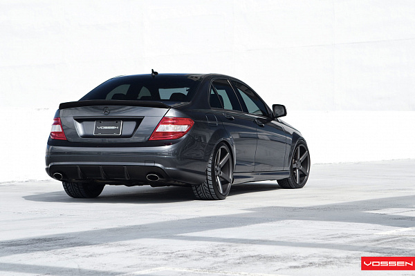 Фото дисков Vossen CV3 Сатиновый графит на Mercedes-Benz C-Class (W204)