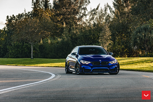 Фото дисков Vossen HF-5 Глянцевый графит на BMW 4/M4 (F32/F82)