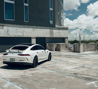 Фото дисков Vossen HF-7 на Mercedes-Benz AMG GT I