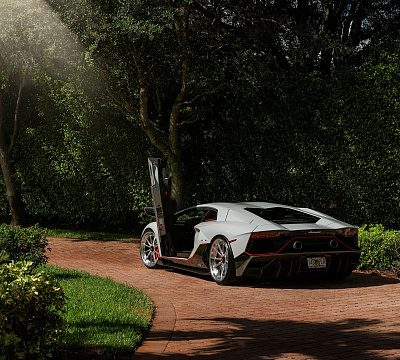 Фото дисков 1886 Wheels G010 на Lamborghini Aventador