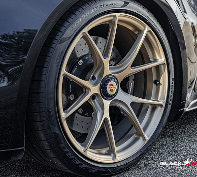 Фото дисков Vossen RS19 на Porsche 911 VIII