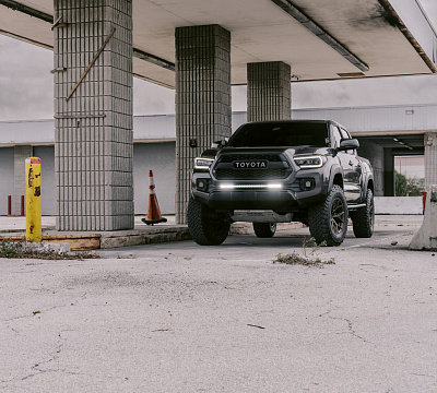 Фото дисков Vossen HF6-4 на Toyota Tacoma III