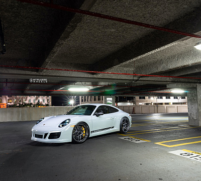 Фото дисков Strasse Wheels SV4 Deep Concave Monoblock на Porsche 911 VII