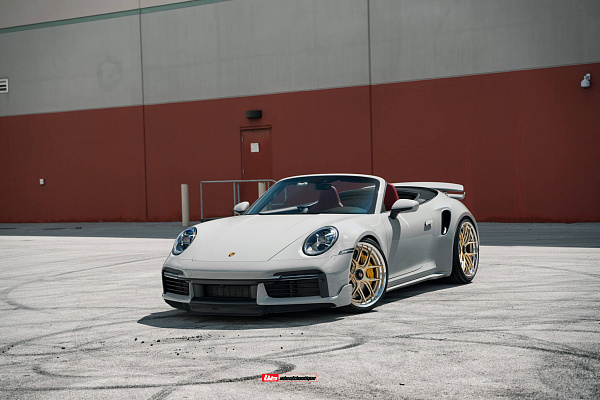 Фото дисков HRE S101SC Сатиновая шампань на Porsche 911 VIII
