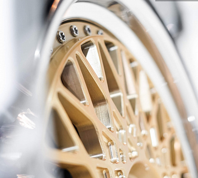 Фото дисков HRE 501 на Porsche 911 VIII