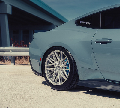 Фото дисков Vossen HF-7 на Ford Mustang VII