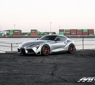 Фото дисков MRR FS06 на Toyota Supra A90