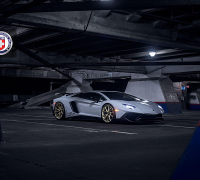 Фото дисков HRE P204 на Lamborghini Aventador