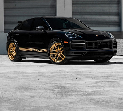 Фото дисков Anrky RS6.2 на Porsche Cayenne II