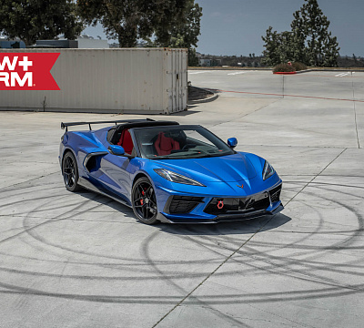 Фото дисков HRE FF11 на Chevrolet Corvette C8
