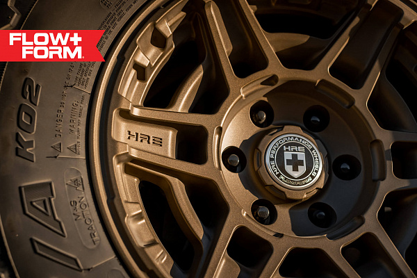 Фото дисков HRE FT1 Сатиновое темное золото на Toyota Tacoma III