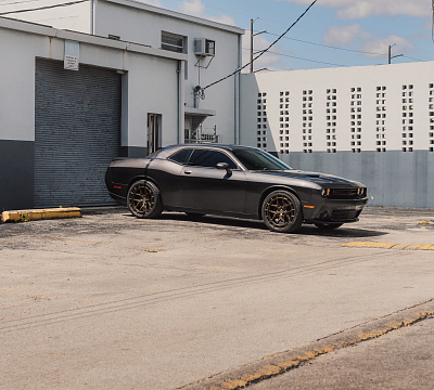 Фото дисков Vossen HFX-1 (5-Lug) на Dodge Challenger III