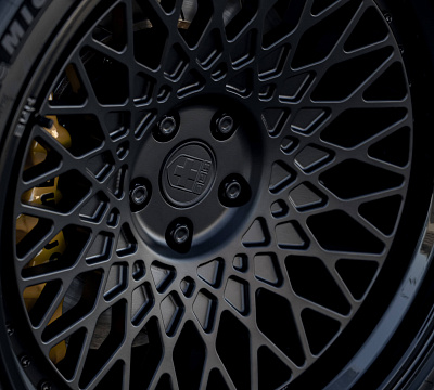 Фото дисков HRE 501 на Ford GT I