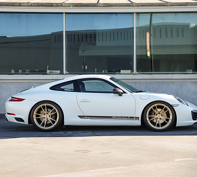 Фото дисков Vossen S17-06 на Porsche 911 VII