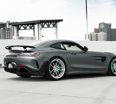 Фото дисков Anrky AN24 на Mercedes-Benz AMG GT I