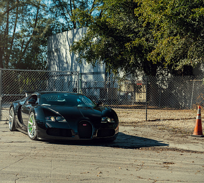 Фото дисков Vossen EVO-2R на Bugatti Veyron