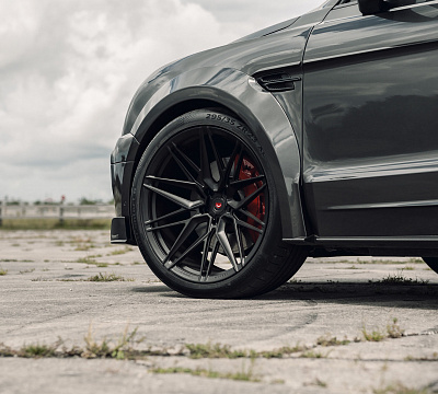 Фото дисков Vossen EVO-5 на Bentley Bentayga