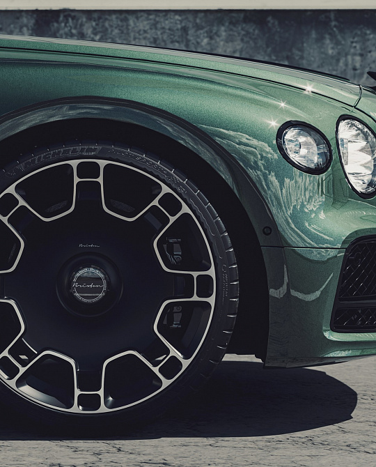 Фото дисков LX06 Алмазная проточка на Bentley Flying Spur III