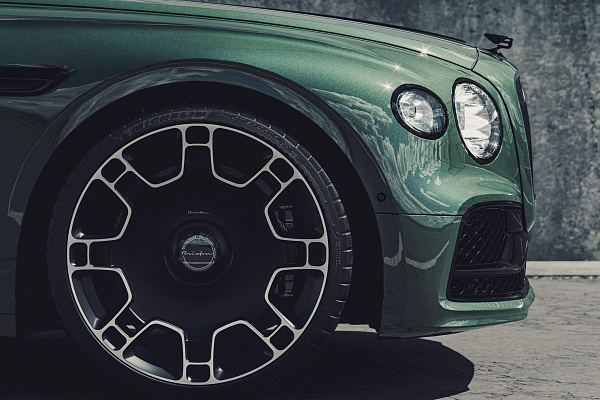 Фото дисков Brixton Forged LX06 Алмазная проточка на Bentley Flying Spur III