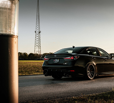 Фото дисков Vossen HF-3 на Lexus GS IV