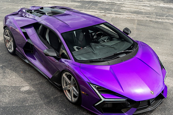 Фото дисков Anrky RS5.2 Полированный лак на Lamborghini Revuelto